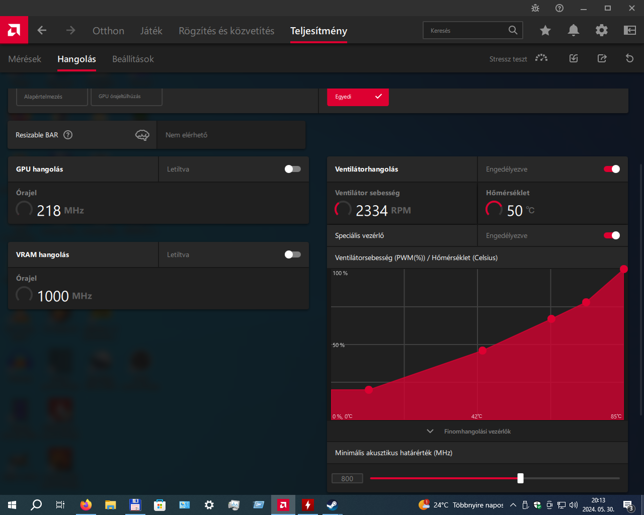 amd adrenaline egyéni ventilátor profil grafikon Windows 10 Pro 64 bit rx550.png